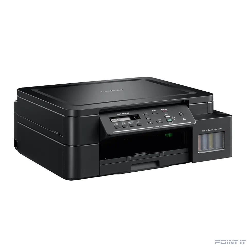 Brother DCP-T520W МФУ, А4, цветной струйный, 17/9,5 стр/мин, 128Мб, WiFi, старт.картриджи 2xBK,1xCMY (DCPT520WR1)
