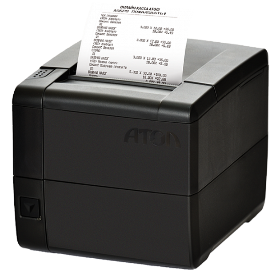 АТОЛ 25Ф. Черный. ФН. RS+USB+Ethernet