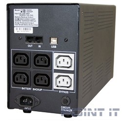 UPS PowerCom IMP-1200AP {Line-Interactive, 1200VA / 720W, Tower, IEC, USB}