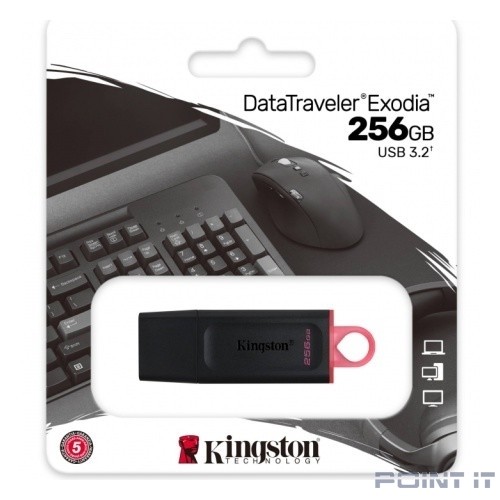 Флэш-накопитель USB3.2 256GB DTX/256GB KINGSTON