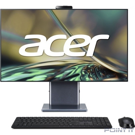 Acer Aspire S27-1755 [DQ.BKECD.001] Grey 27" {WQHD i7 1260P/16Gb/SSD512Gb Iris Xe/CR/noOS/kb/m}
