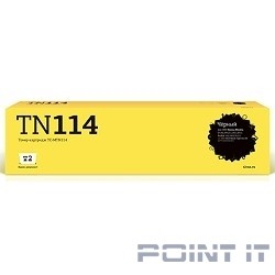 T2 TN-114/106B (8937784) Тонер-картридж для Konica-Minolta Di152/183/211/1611/2011/BizHub 162/163/210/211/Develop D1531/D1831/D1650/D2050/D2500/D3500/ineo 161/163/210/213 (1 туба 11 K)