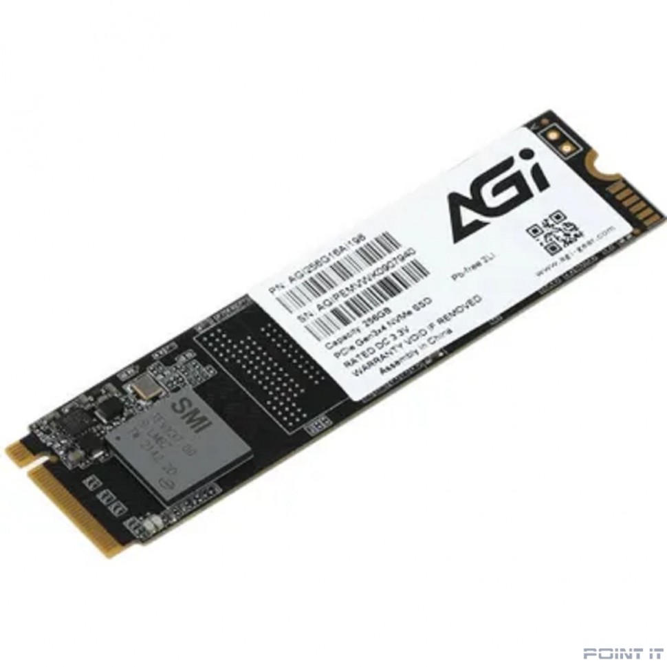 AGI SSD M.2 256Gb AI198 Client SSD PCIe Gen3x4 with NVMe AGI256G16AI198