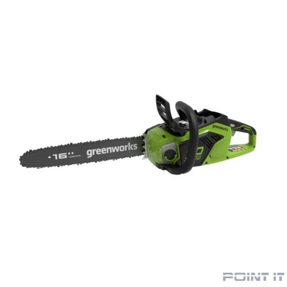 Greenworks Цепная пила аккумуляторная GreenWorks GD40CS18K4, 40V, 40 см, бесщеточная, до 1,8 КВТ, с АКБ 4АЧ и ЗУ [2005807UB]