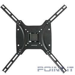 Kromax OPTIMA-402 black {Кронштейн для LED/LCD телевизоров 15"-55", max 25 кг, настенный, 3 ст свободы, наклон +5°-12°, поворот ±30°, от стены 68.5 мм, max VESA 400x400 мм,}