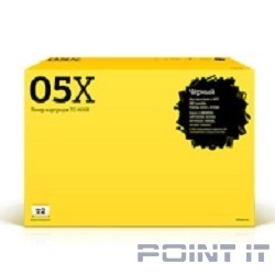 T2 CE505X Картридж (TC-H05X) для LaserJet P2055x/2055n/2055dn (6500 стр.) с чипом