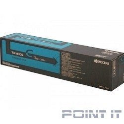 Kyocera-Mita TK-8305C Картридж, Cyan {TASKalfa 3050ci/3550ci, Cyan, (15000стр.)}