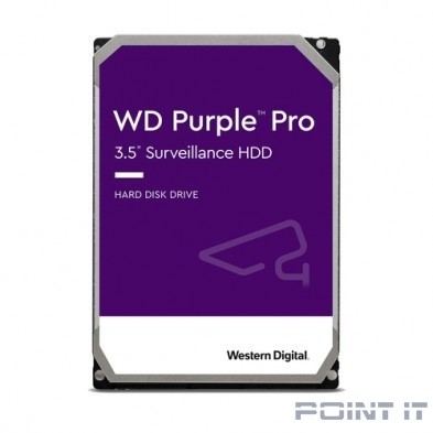 Жесткий диск SATA 14TB 6GB/S 512MB PURPLE WD142PURP WDC