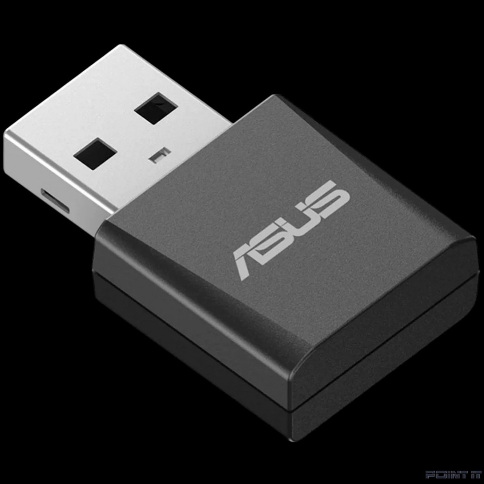 ASUS USB-BE92 NANO Сетевой адаптер USB, 4 (802.11n), 5 (802.11ac), 6 (802.11ax), 7 (802.11be), 6452 Мбит/с, 6 ГГц, 5 ГГц, 2.4 ГГц, антенна - внутренняя