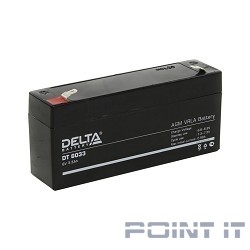 Delta DT 6033 (3,3 А\ч, 6В) свинцово- кислотный аккумулятор