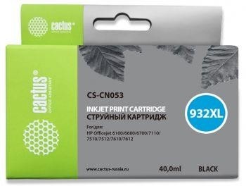 Картридж BLACK NO.932 40ML CS-CN053 CACTUS