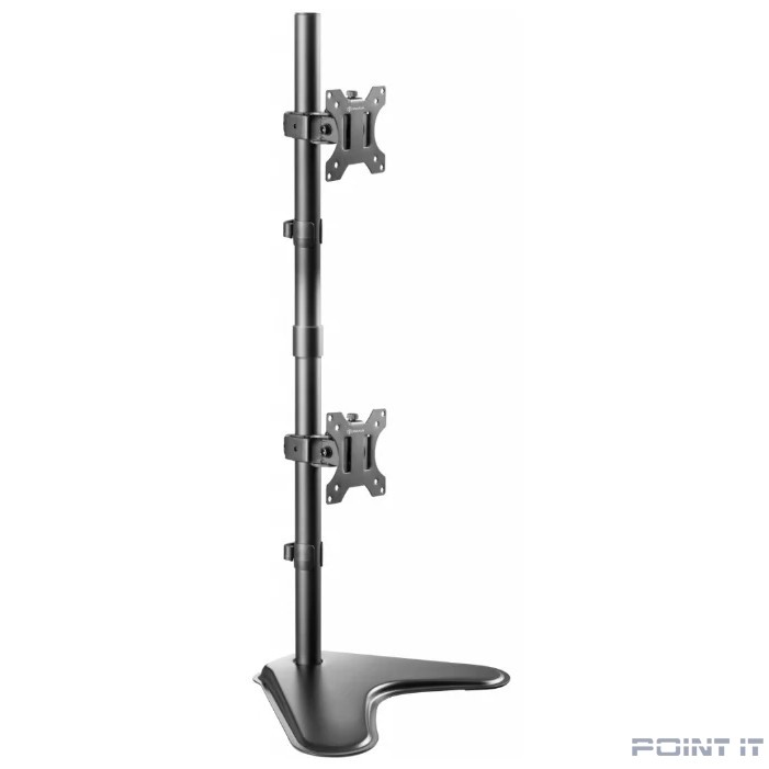 ONKRON D208FS чёрный {Для мониторов диагональю 13"-34" Максимальная нагрузка: 2х8 кг (17.6 lbs) VESA: 75x75, 100х100мм}