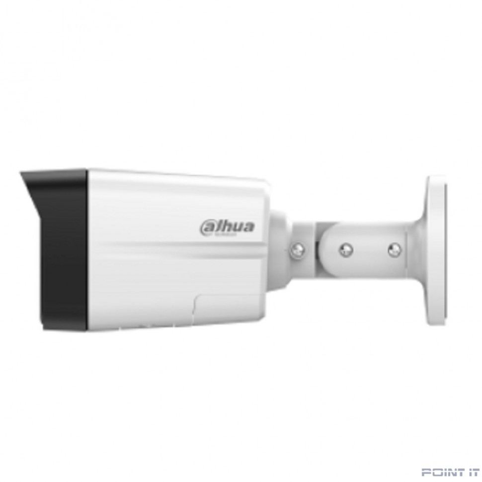 DAHUA DH-IPC-HFW2249TLP-S-LED-0280B-PRO Уличная цилиндрическая IP-видеокамера WizColor 2Мп, 1/2.9” CMOS, объектив 2.8мм, видеоаналитика, микрофон, LED 50м, IP67, металл