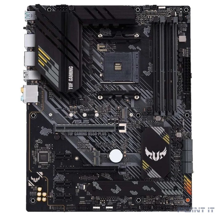 Asus TUF GAMING B550-PLUS {Soc-AM4 AMD B550 4xDDR4 ATX AC`97 8ch(7.1) 2.5Gg RAID+HDMI+DP}