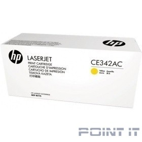 HP Картридж CE342AC 651A лазерный желтый (16000 стр) (белая корпоративная коробка)