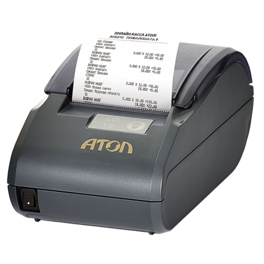 АТОЛ 30Ф+. Темно-серый. Без ФН/ЕНВД. ДЯ. USB