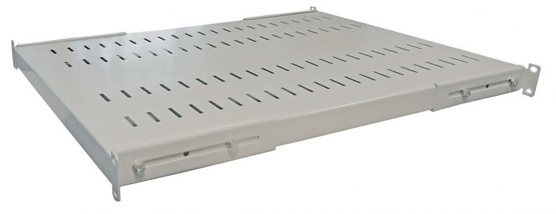 Полка для шкафа глубиной 1000 (443х800), с крепежом, серая, 200 кг