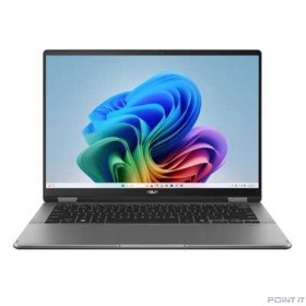 Ноутбук ASUS VivoBook Flip 14 TP3407SA-QL055W [90NB14Y1-M00690] Matte Gray 14&quot; {WUXGA OLED Touch Ultra 7 256V(2.2Ghz)/16384Mb/1024PCISSDGb/Intel Arc graphics/Win11Home}