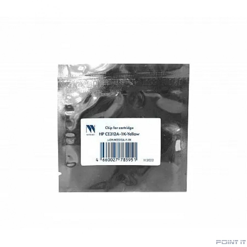 NV Print (NV-CH-HCE312A-Y) Чип для HP CE312A Yellow (1K)
