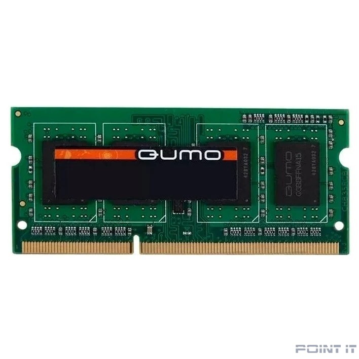 QUMO DDR3 SODIMM 4GB QUM3S-4G1333C9 PC3-10600, 1333MHz