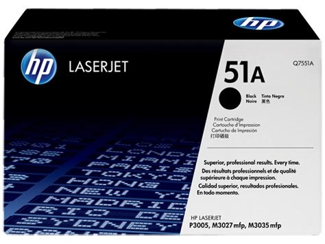 Картридж 51A для HP LJ P3005/M3027MFP/M3035MFP, 6,5К (O) Q7551A