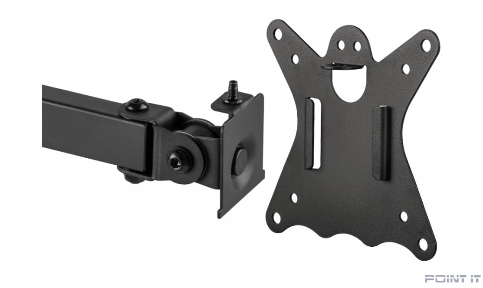 Kromax CASPER-507 черный 10"-34" макс.10кг настольный поворот и наклон