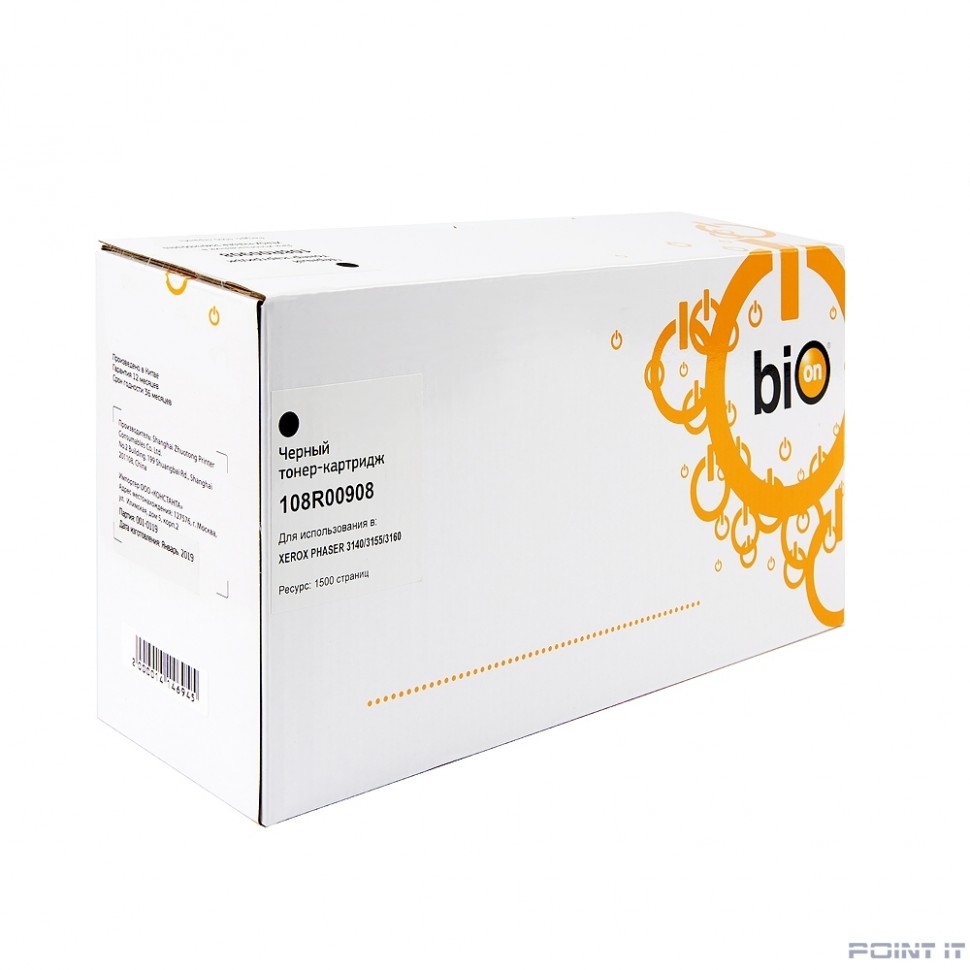 Bion 108R00908 Картридж для Xerox Phaser 3140/3155/3160 , 1500 страниц [Бион]