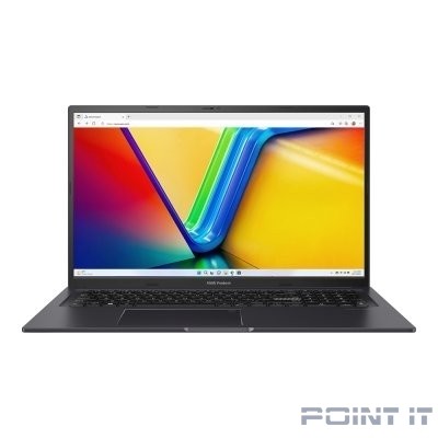 Ноутбук ASUS VivoBook 17X M3704YA-AU052 [90nb1192-m00200] Black 17.3" {FHD Ryzen 7 7730U/16Gb/512Gb SSD/UMA/noOs}