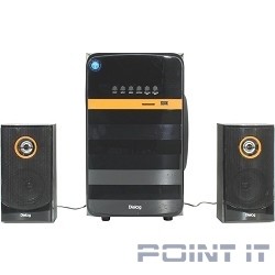 Dialog Progressive AP-240B BLACK - акустические колонки 2.1, 50W+2*10W RMS, Bluetooth, USB+SD reader