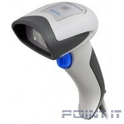 Datalogic QuickScan QD2430 [QD2430-WHK1] Grey/White {Сканер штрихкодов ручной, 2D имидж, серый, кабель USB}