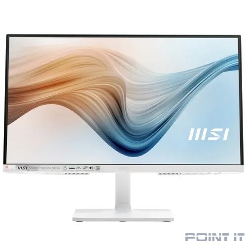 Монитор LCD MSI 23.8" Modern MD2412PW белый {IPS 1920x1080 100Hz 5ms 16:9 300cd 178/178 HDMI M/M USB HAS Pivot}
