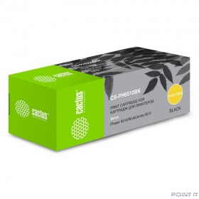 Картридж лазерный Cactus 106R03484 CS-PH6510BK черный (2500стр.) для Xerox Phaser 6510DN/WC 6515DN