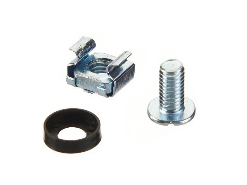 Крепежный набор, крестовой, размер M6*12 лайт с прокладкой