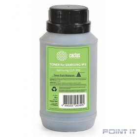 Тонер Cactus CS-TSG3BK-90 черный флакон 90гр. для принтера Samsung CLP Universal
