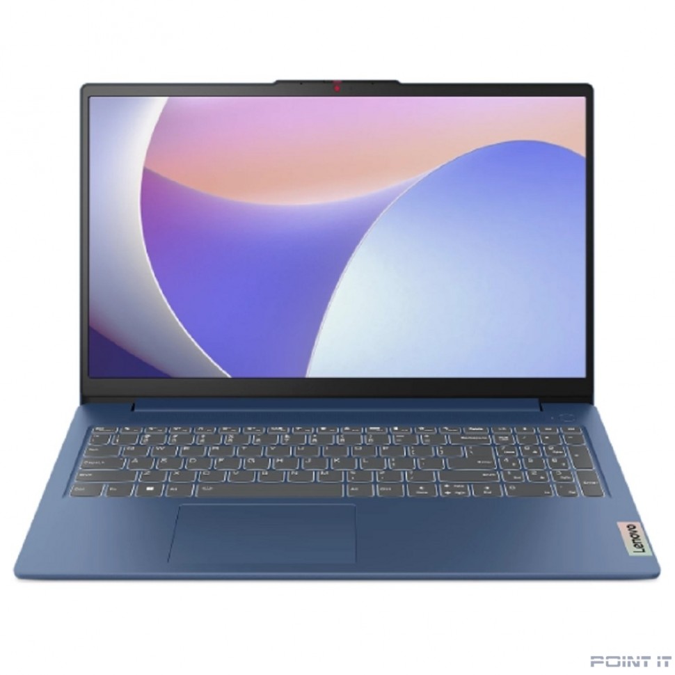 Ноутбук Lenovo IdeaPad Slim 3 15IAH8 [83ER0033RM] Blue 15.6" {FHD i5-12450H/8Gb/512Gb SSD/DOS}