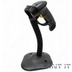 Zebra LS2208 [LS2208-SR20007R-UR] черный {ручной лазерный сканер штрих-кода BLACK USB KIT: Includes LS2208-SR20007R scanner, CBA-U01-S07ZAR cable, 20-61019-02R Stand}