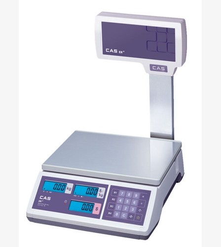 Весы торговые CAS ER JR-06 CBU (со стойкой)