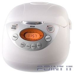MYSTERY MCM-1017 Мультиварка, 600 Вт, 3 л, 9 программ, белый
